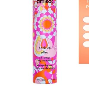 Amika Perk Up Dry Shampoo - Pink and Orange Design